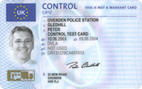 Control card